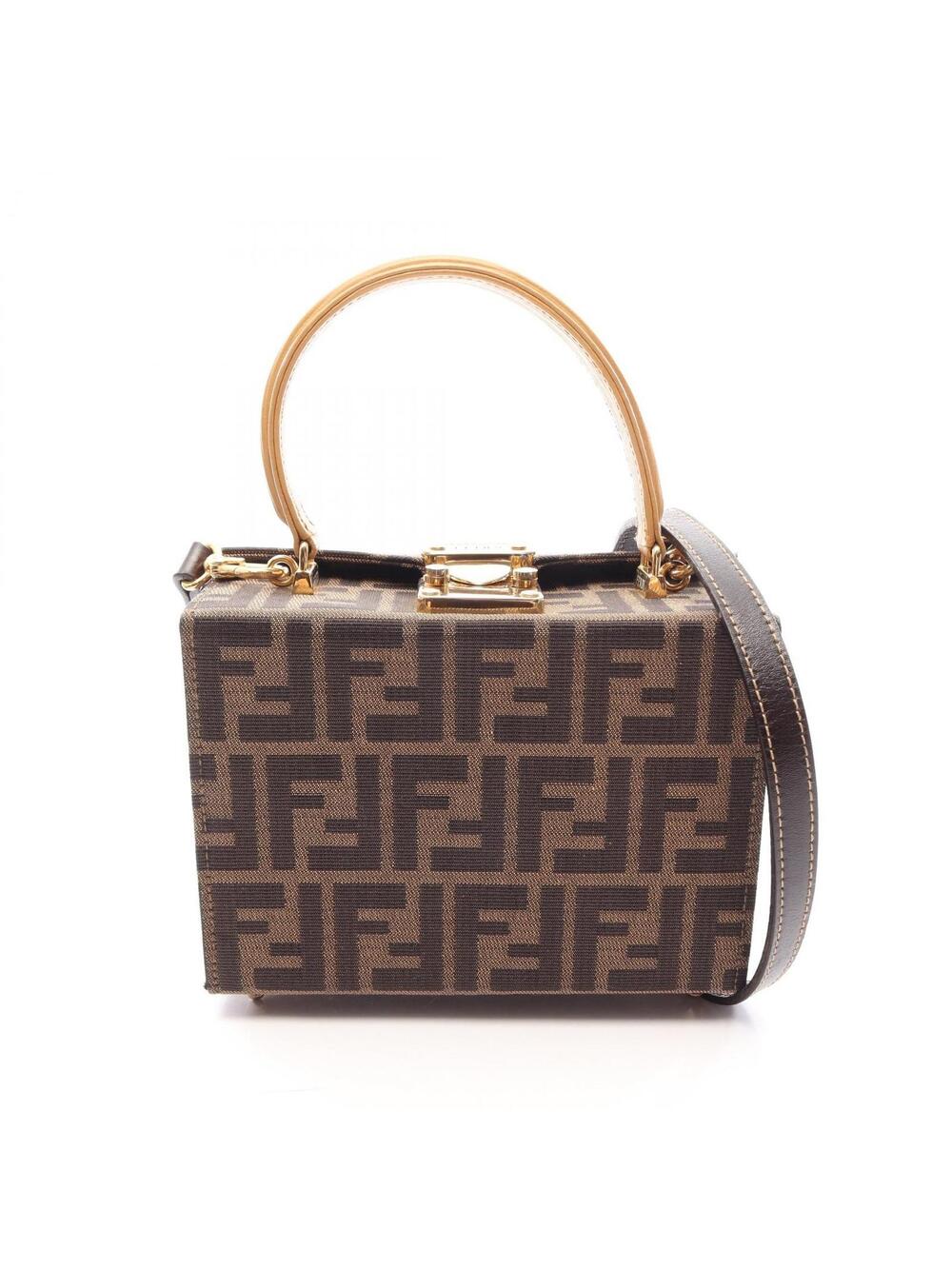 Fendi Zucca Shoulder Crossbody Handbag #346568F11B